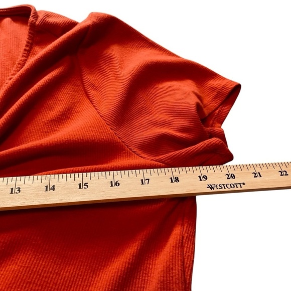 Torrid Ribbed Twist Front -Skater Dress-Knee-Length Dress-Size 1/XL/14-16 - Picture 9 of 11